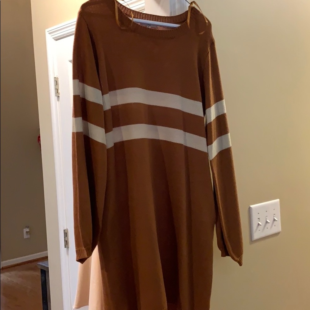 Sweater dress!